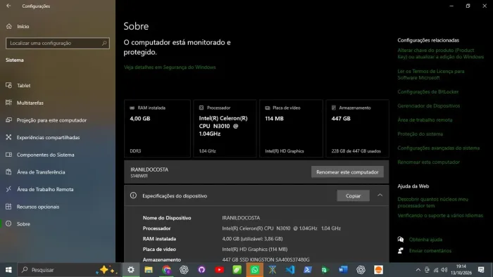 VENDO NOTEBOOK POSITIVO