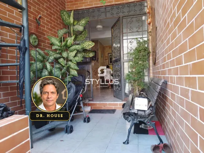 Casa com 4 Quartos (1 Suíte) e Terraço com Churrasqueira em Vila Isabel! M55X
