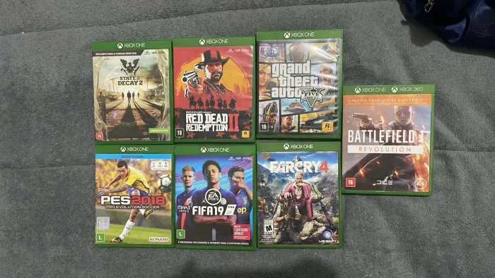 Vendo jogos Xbox one 