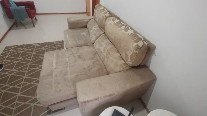 Sofá retrátil 2 módulos