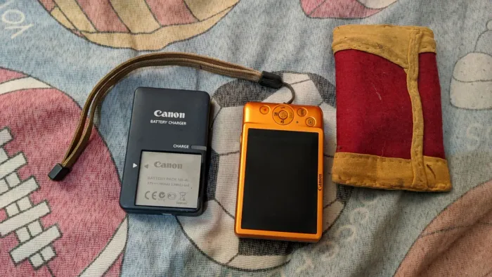 Camera canon no estado