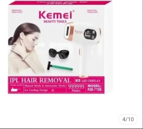 Depilador laser kemei novo 150rs