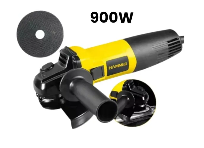 Lixadeira Profissional 900W Original Hammer 110V com disco