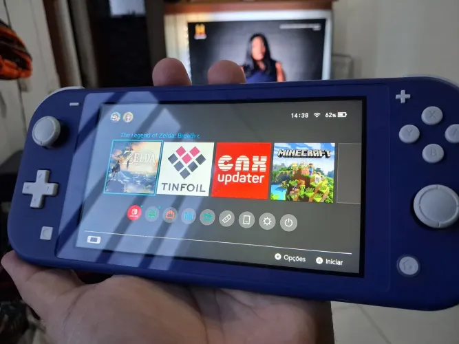 Nintendo Switch Lite DESBLOQUEADO