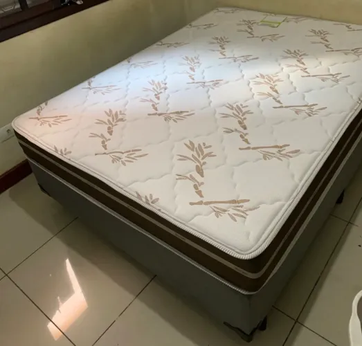 Cama Box Casal Molas Ensacadas Dangelis NOVO