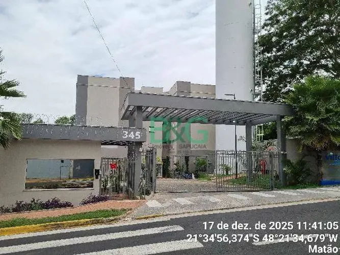 Apartamento à venda, 43 m² por R$ 94.815,14 - Jardim Novo Mundo - Matão/SP