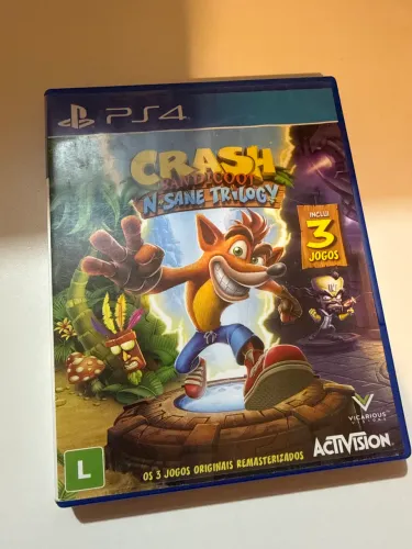 Crash Bandicoot - trilogia - PLAYSTATION 4
