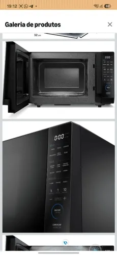 MICROONDAS MIDEA 35 LITROS PRETO