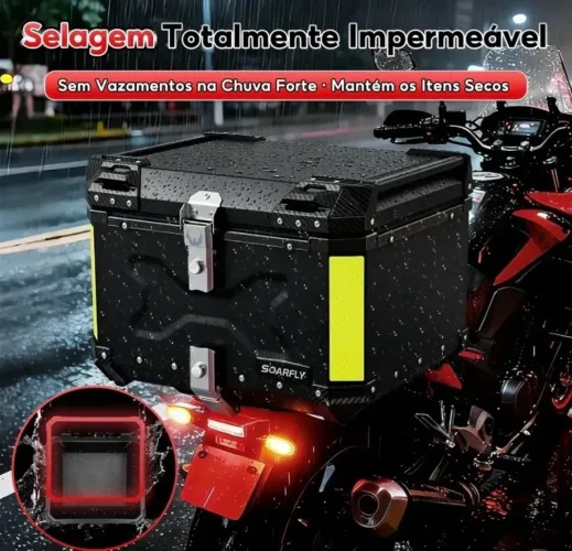 Baú para moto 55L