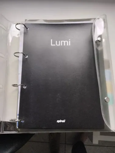Fichário Lumi Preto