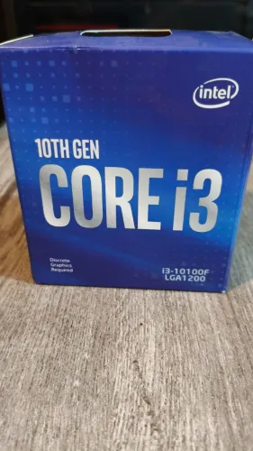 Processador Intel Core I3 - 10100f 10th Geração - Com Cooler Box