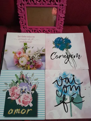 Quadros Decorativos, e Porta Retrato, Tudo por 15 reais