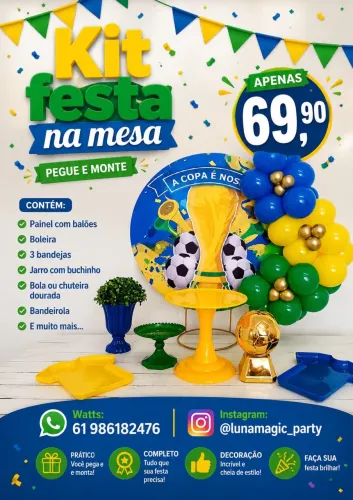 Kit Festa na Mesa