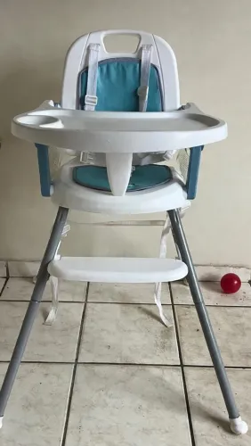 Cadeira de Alimentação 3 em 1 Berry Multikids Baby - Azul