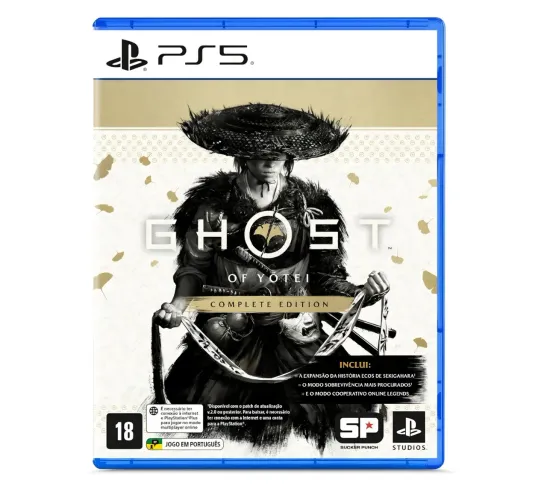 Jogo PS5 Exclusivo Ghost of Yotei lacrado