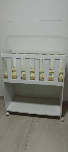 Mini berço com colchão 