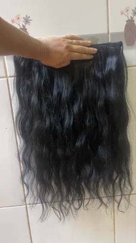 Telas de cabelo humano 55 cm 