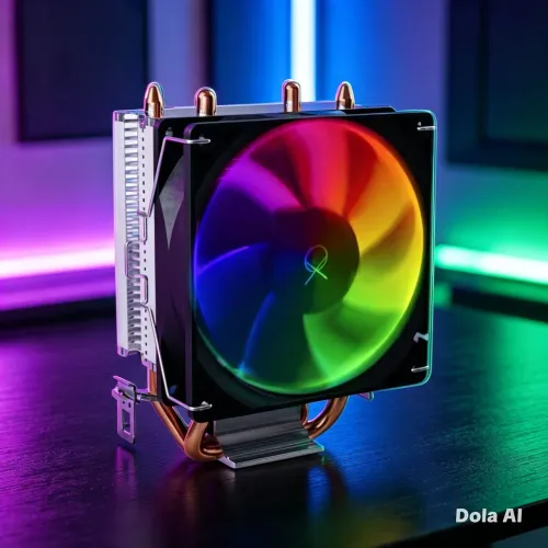 Cooler pra processador compatível com Intel e Amd
