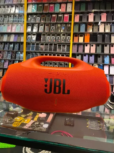 JBL BOMBOX 4 - LACRADO - 1 ANO DE GARANTIA - LARANJA - LOJA FISICA