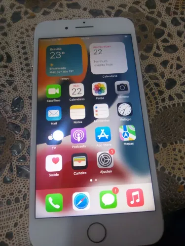 IPhone 7 Plus 128 GB de memória pobrema o eslote do chep não pegar pra quem quer arruma ou