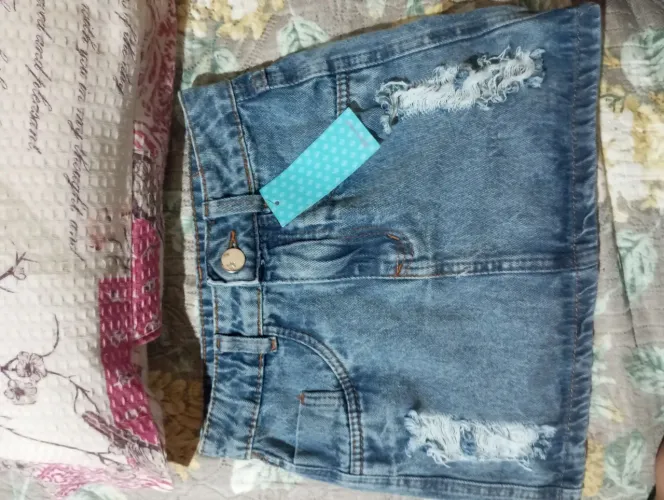 Saia jeans 
