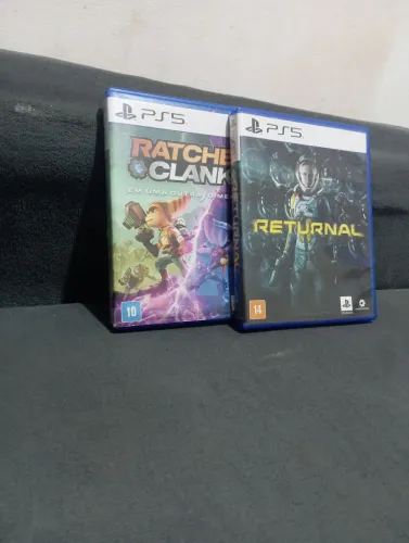 Returnal de 59 gb e ratchet Clank de 50 gb