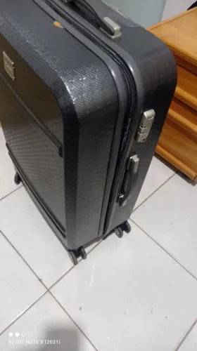 Mala grande de viagem 35kg com 4 rodas giratórias 360°