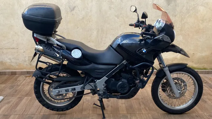 BMW G 650cc S 2010 preta raridade !