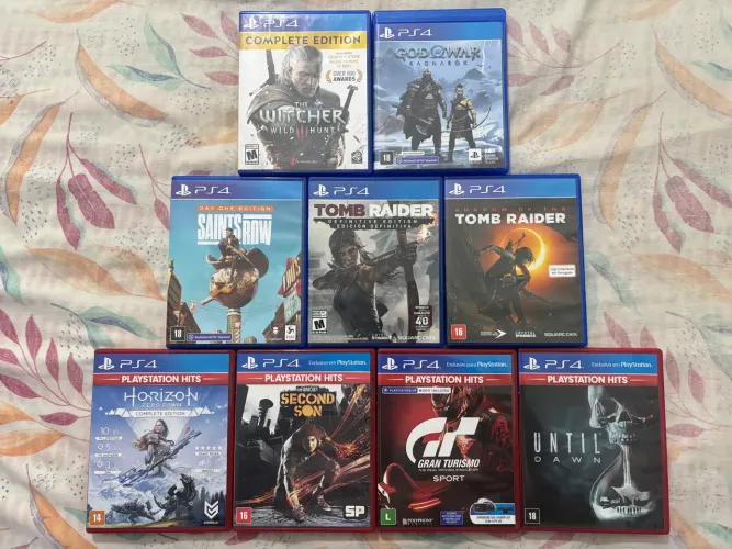 Jogos de PS4 / PS5 (Seminovos)