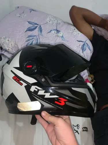 Capacete fw3 grafite