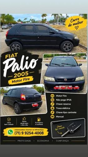 Fiat Palio 1.0/ Trofeo 1.0 Fire/ Fire Flex 2P 2005
