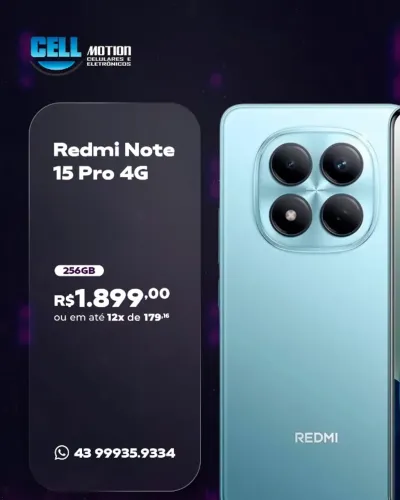 Xiaomi Redmi Note 15 Pro 4G 256GB
