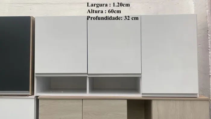 Armário aéreo branco - entrego 