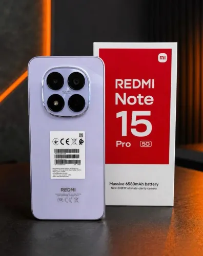Xiaomi Redmi note 15 Pro 5g 8ram 256gb - ROXO
