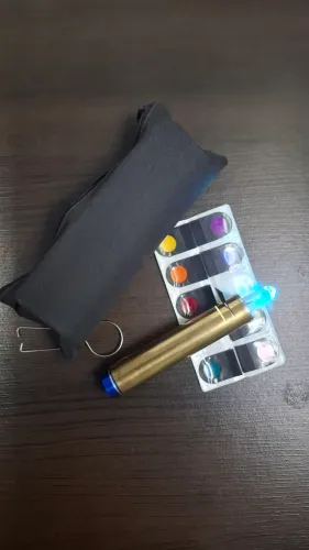 Bastão cromoterapia Zots ponta cristal