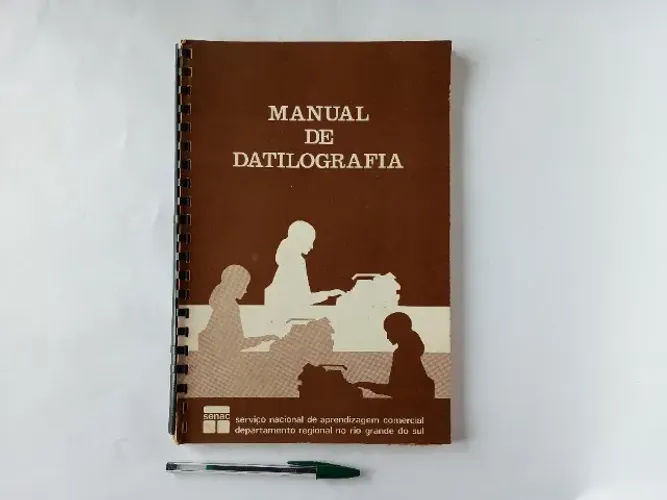 Manual de Datilografia - SENAC - Ano 1985