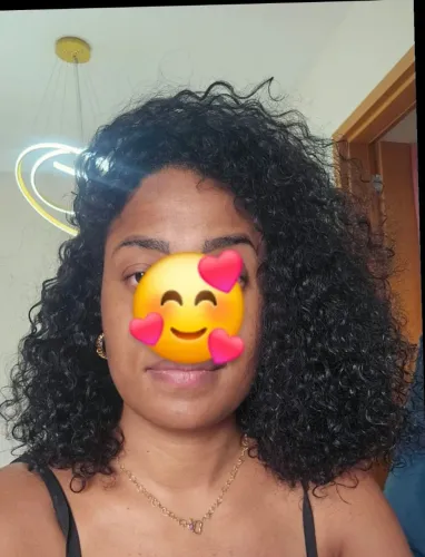 Mega hair lace cacheada humana