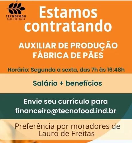 Auxiliar de produção