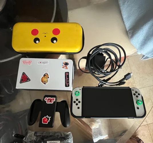 Nintendo Switch Oled desbloqueado 256 gb