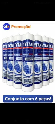 QUEIMA DE ESTOQUE! KIT 6x PU40 TYTAN PROFISSIONAL - ÚLTIMAS UNIDADES