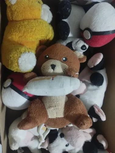 Pelúcias pequenas (15cm)