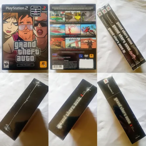 Jogos ps2 original LACRADO - GTA the trilogy - FAÇO OLX PAY!