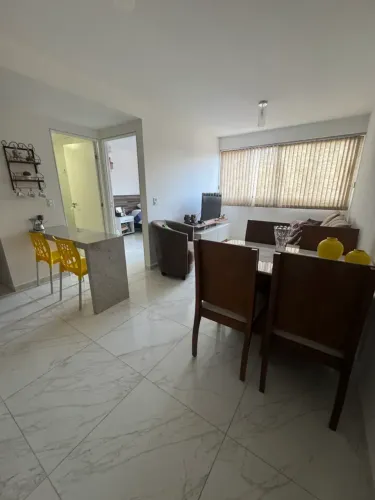 Quarto e sala na Ponta Verde