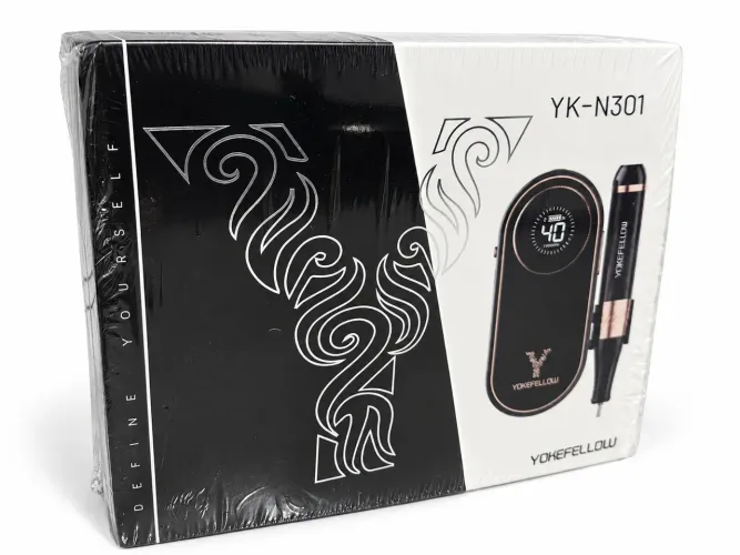 Lixadeira Elétrica para Unhas YOKEFELLOW YK-N301 com Display Digital e Acessórios
