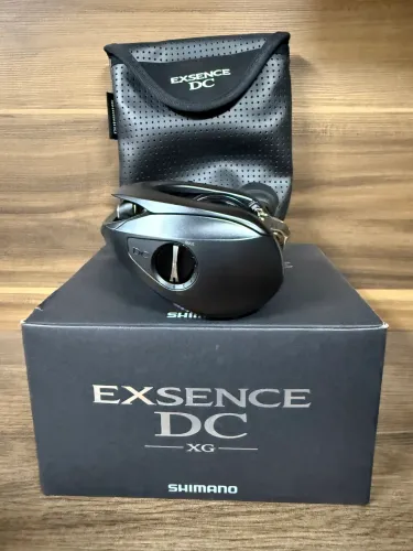 Carretilha Shimano Exsence Dc Xg Left Cor Preto Lado Da Manivela Direita
