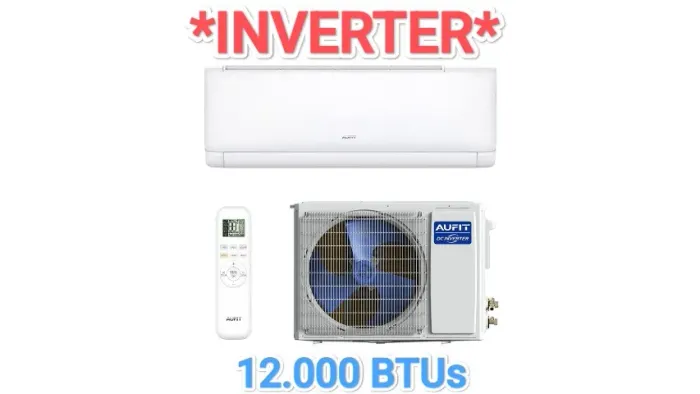 Ar Split Aufit INVERTER 12000 BTUs + Novo + Nota + 1 Ano Garantia + Cartão 12x!!