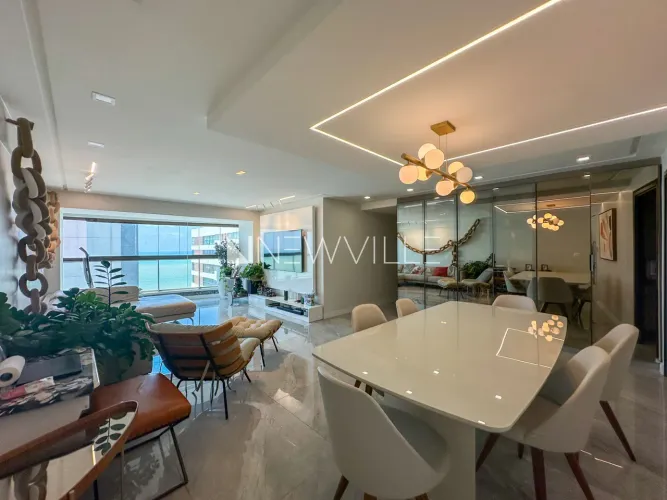 Apartamento à venda no Edifício Enseada do Mar, no Pina 160m², 04 quartos e vista para o