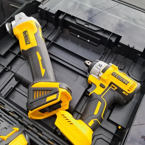 Kit Dewalt Chave de Impacto E Lixadeira Esmerilhadeira Profissional Zerado