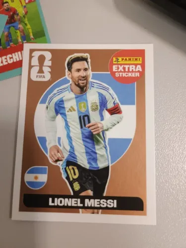 Figurinha extra Messi