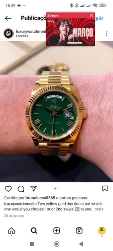 Relógios de luxo